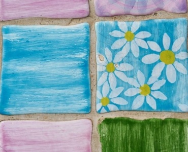 Tile Your Story: Create an Artful Feature Wall with Artistic Ceramic Tiles