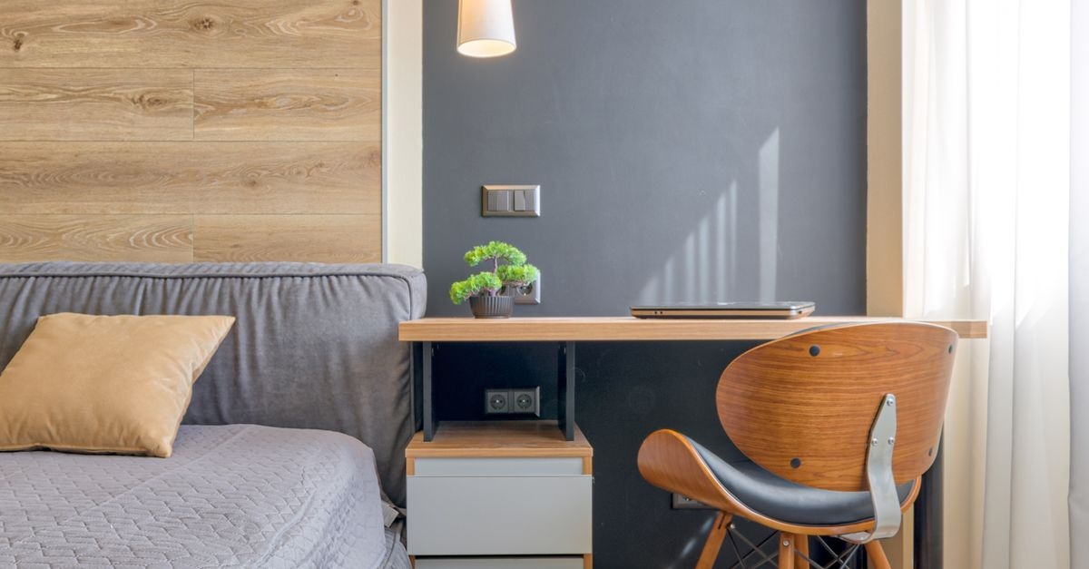 Sleep Meets Spreadsheet: Stylish, Space-Saving Ideas for a Productive Bedroom Office